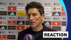 Andrews 'bitterly disappointed' after Brentford lose at Man Utd
